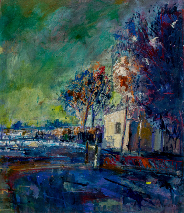 Casita de Campo Azul